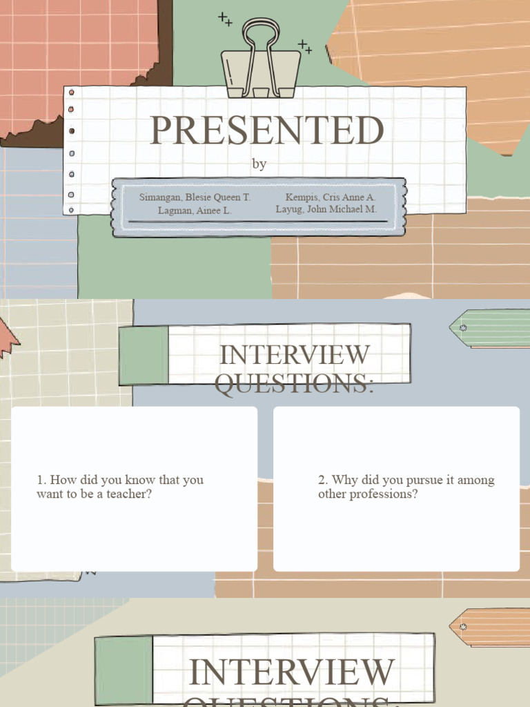 Interview | PDF