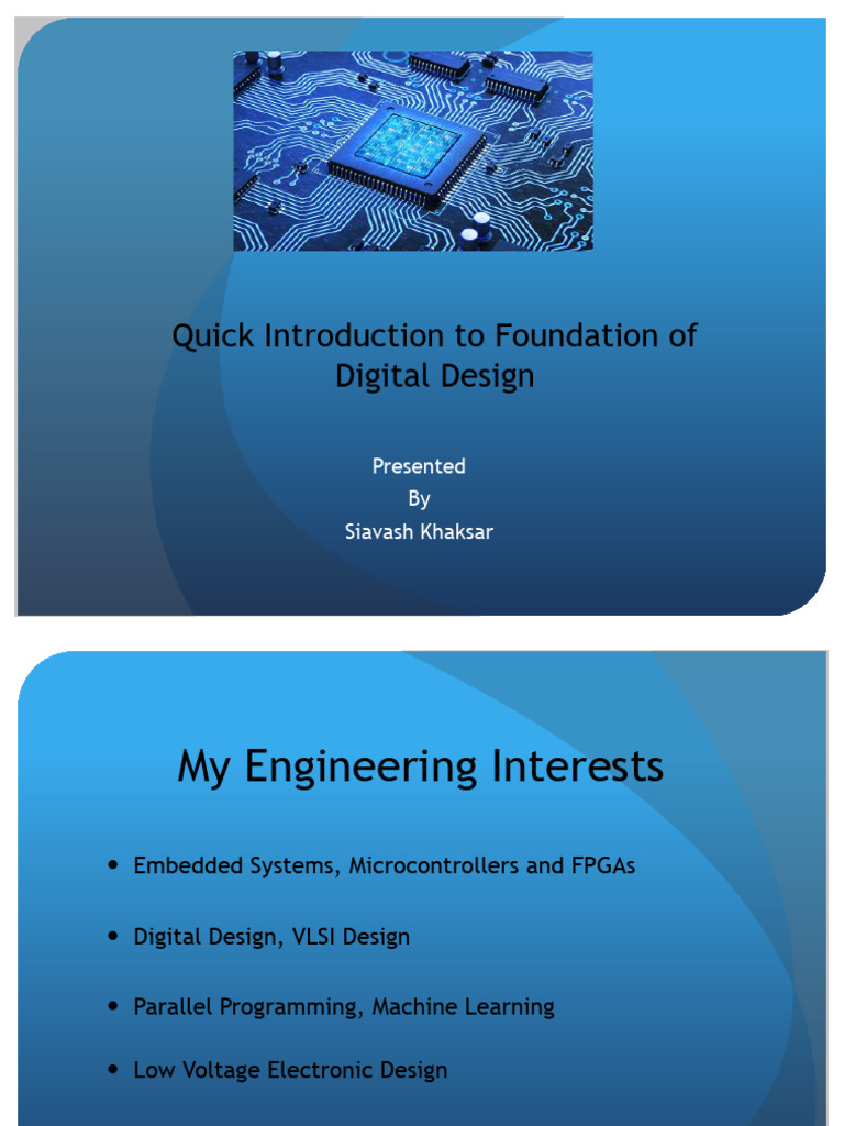 Lecture 1A | PDF | Field Programmable Gate Array | Computer Engineering