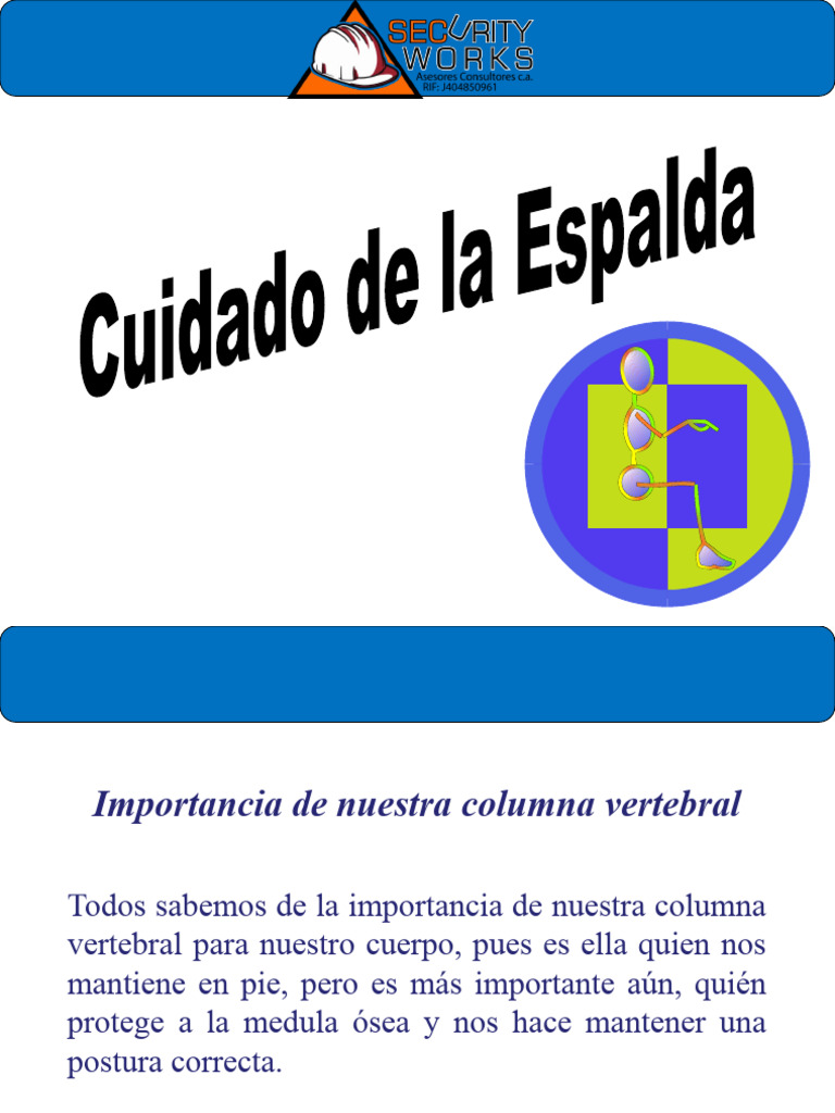 Cuidado de La Espalda | PDF | Bienestar