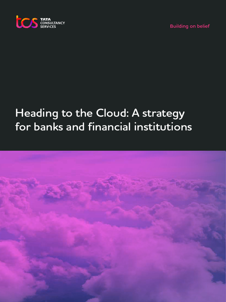 Cloud Strategy for Financial Services | PDF | Cloud Computing ...