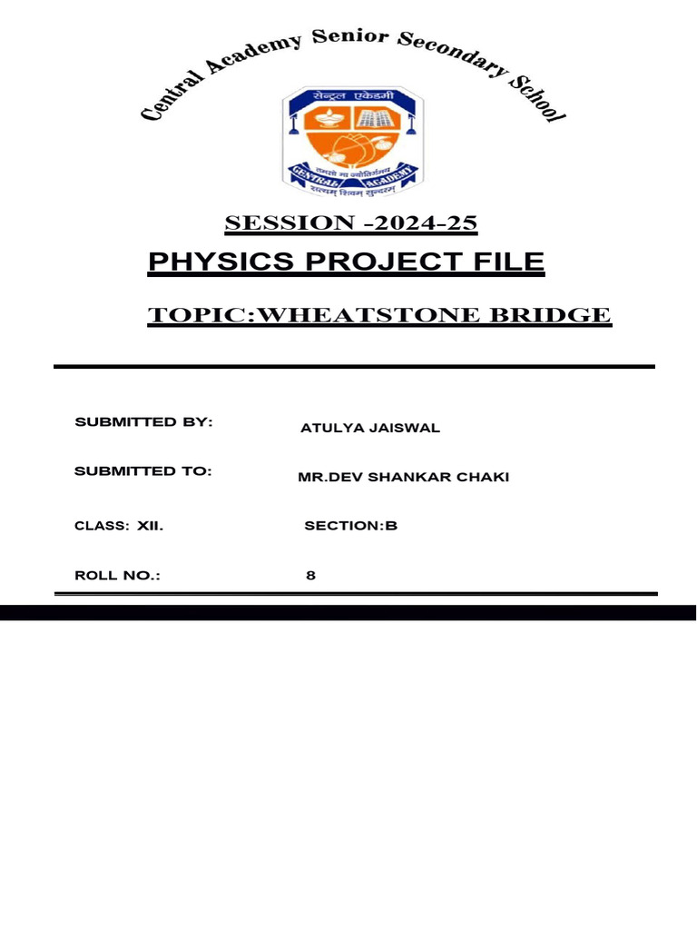 Physics project sample 1 aj stramaerrrrrrrrrrr pdf