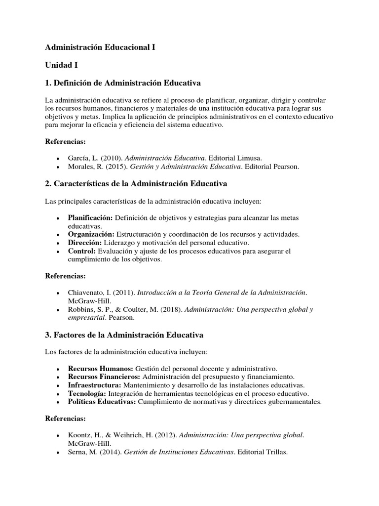Claves de la Administración Educativa | PDF | Planificación | Gestión ...