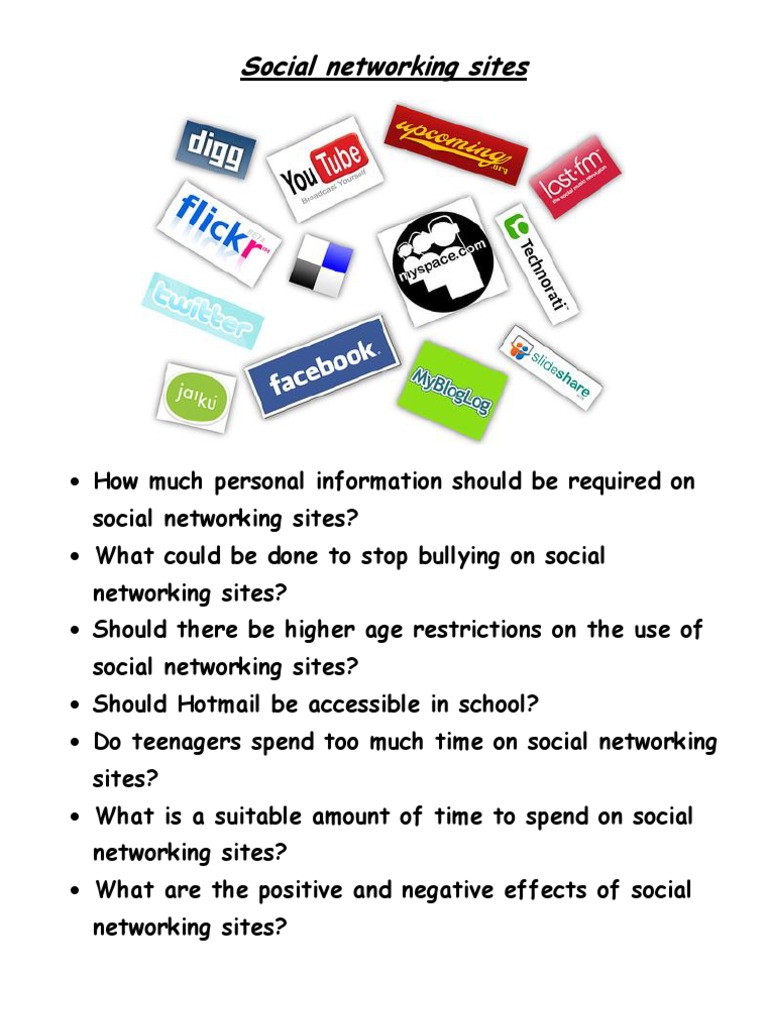 Social Networking Sites: Key Issues | PDF | Social Science | Computers