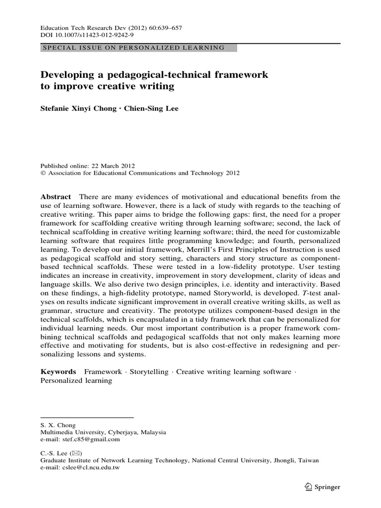 developing-a-pedagogical-technical-framework-to-improve-creative