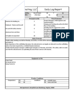 8-26-11 Daily Log Report (Reddick Construction)