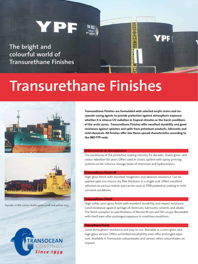 Transocean Flyer Transurethane 2018 Download Free PDF Varnish