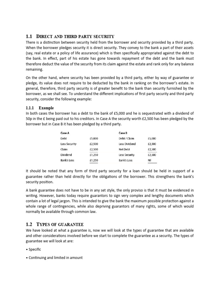 Types of Bank Guarantees Explained | PDF | Guarantee | Banks