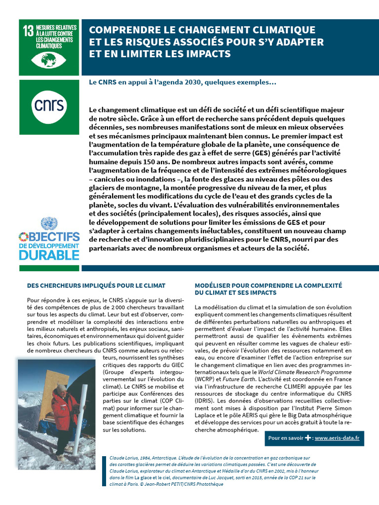 Recherche sur le changement climatique | PDF | Gaz à effet de serre ...