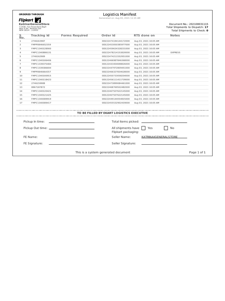 Manifest d48f5735c53c4b0b 03 Aug 2021 11 15 18 | PDF