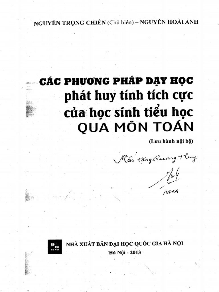 Giao trinh ppdh phat huy tinh tich cuc cua hsth qua mon toan pdf