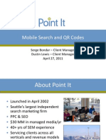 Mobile Search and QR Codes
