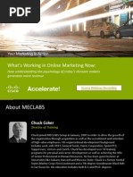 Download Whats Working in Online Marketing Now by Cisco Partner Marketing Accelerate SN74417426 doc pdf