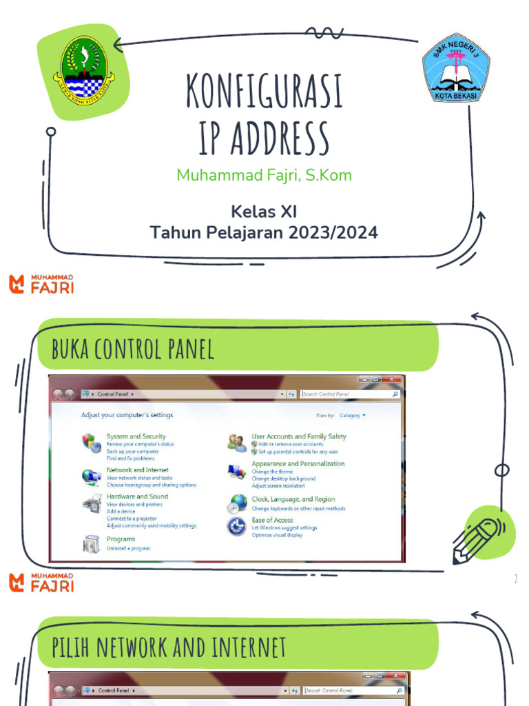 P2. Konfigurasi IP Address | PDF