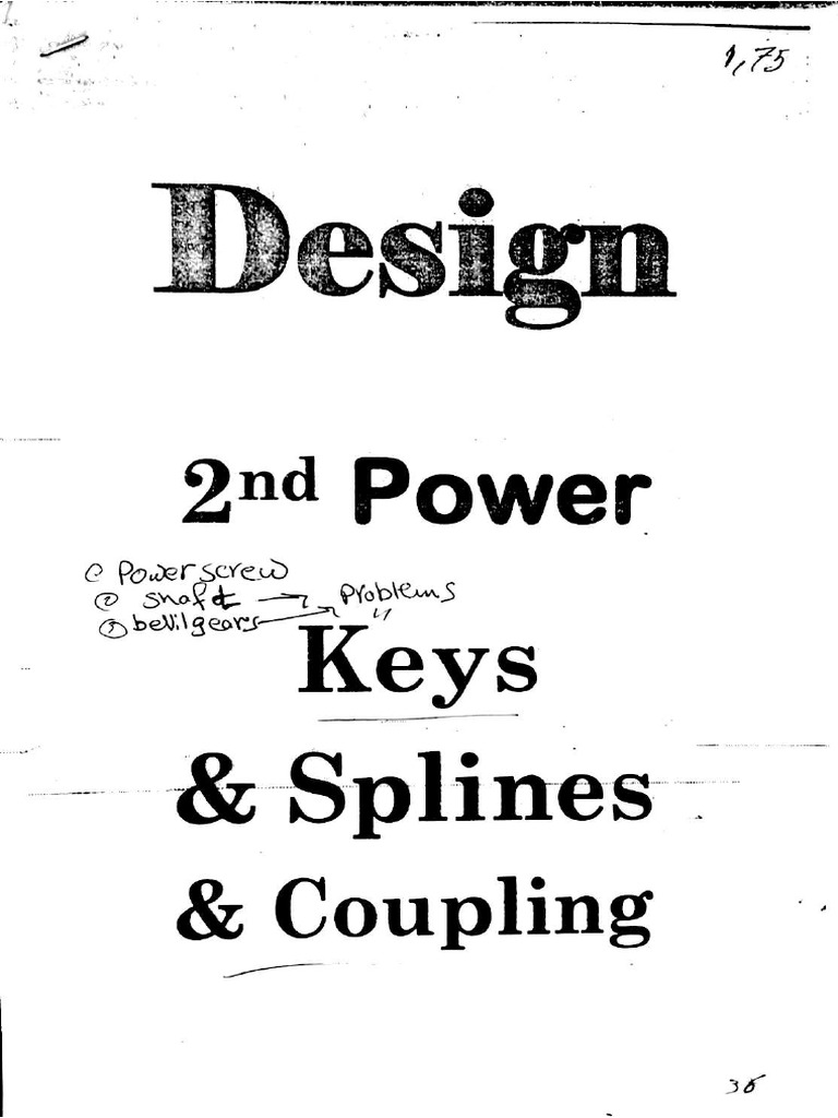 8 Coupling Keys Pdf