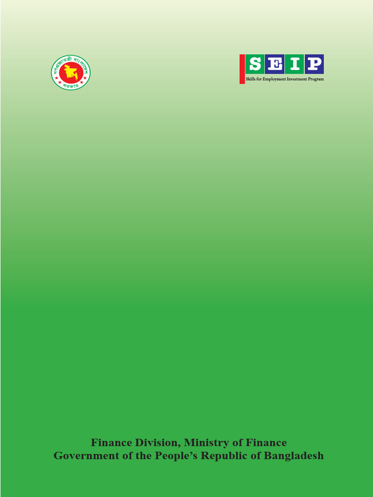 Skills For Employment Investment Program SEIP | PDF | Economic Growth ...