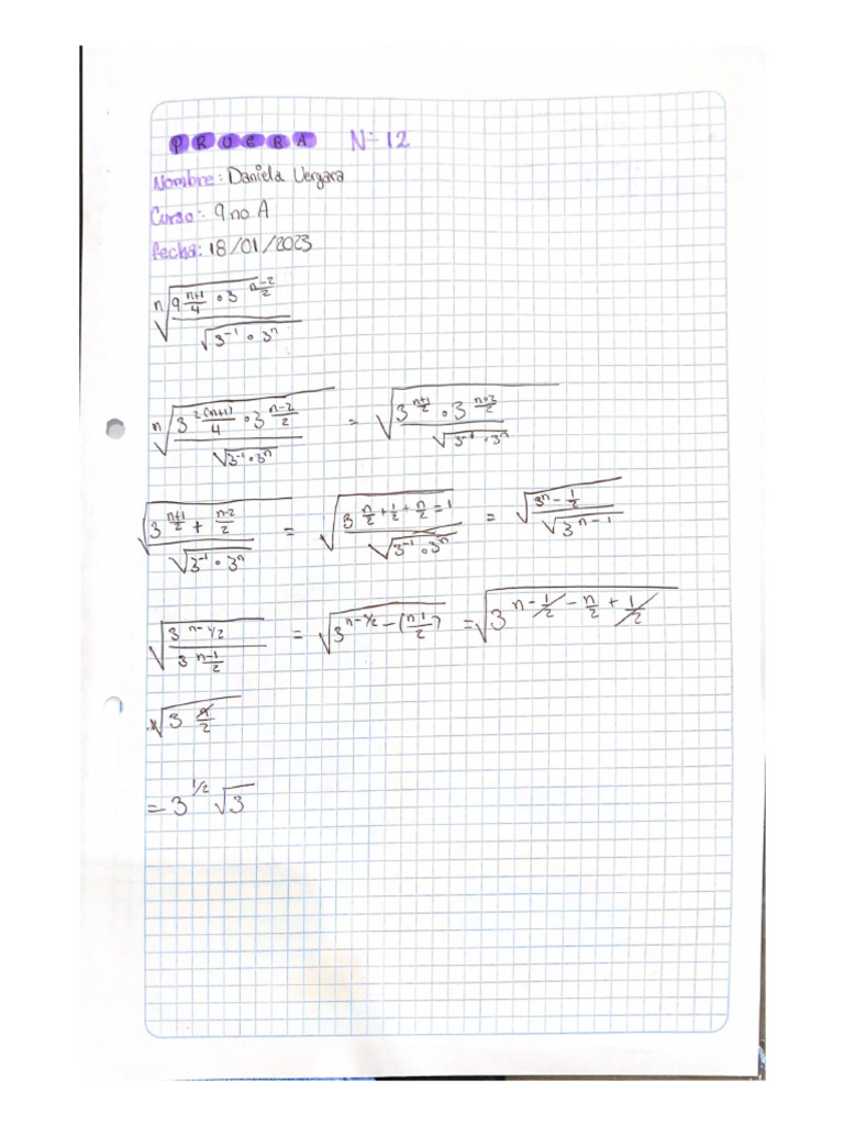 Prueba N12 | PDF