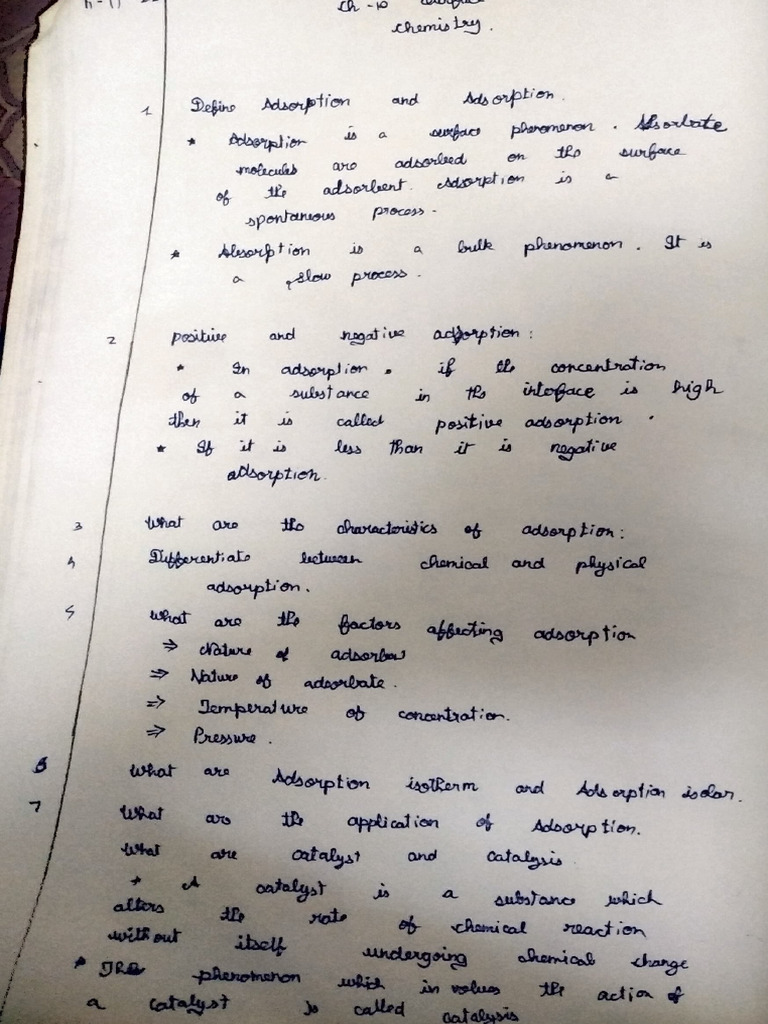 Chem Notes 1 | PDF