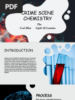 Luminol Test for Blood Detection | PDF | Chemical Substances | Chemistry
