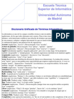 Diccionario Unificado de Términos Informáticos (Escuela Técnica Superior de Informática - Universidad de Madrid)