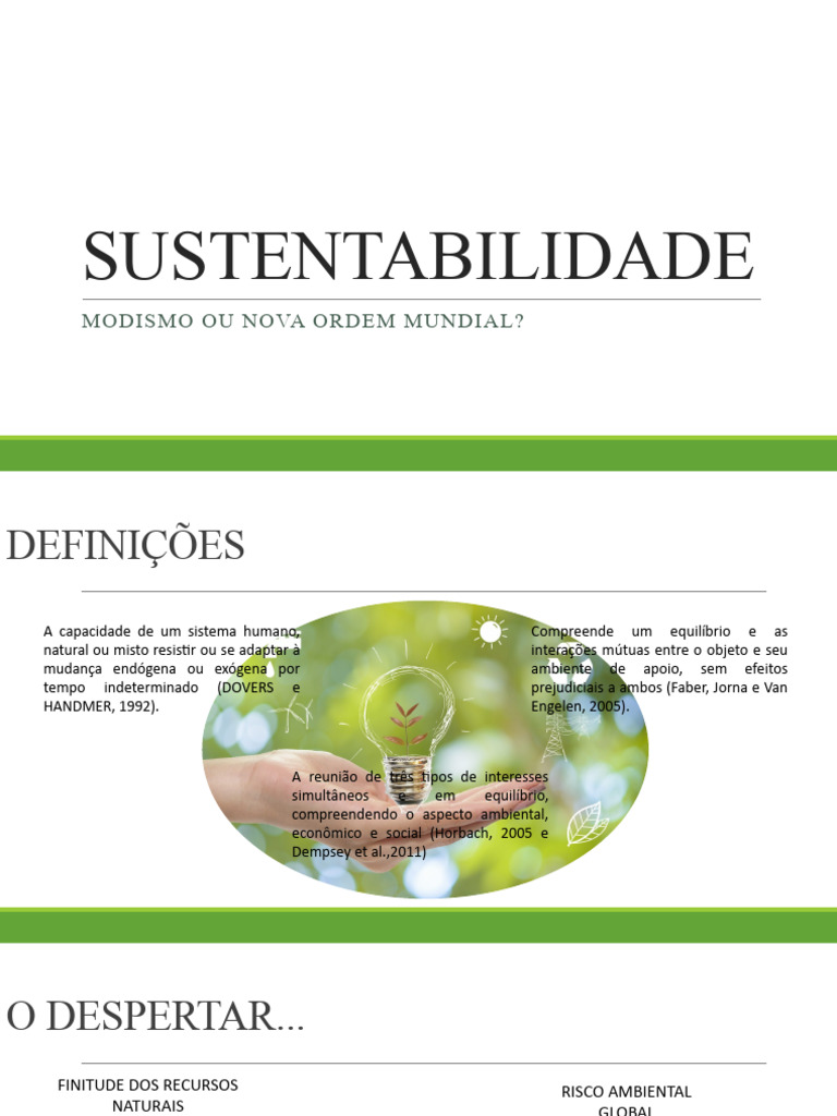 SUSTENTABILIDADE | PDF
