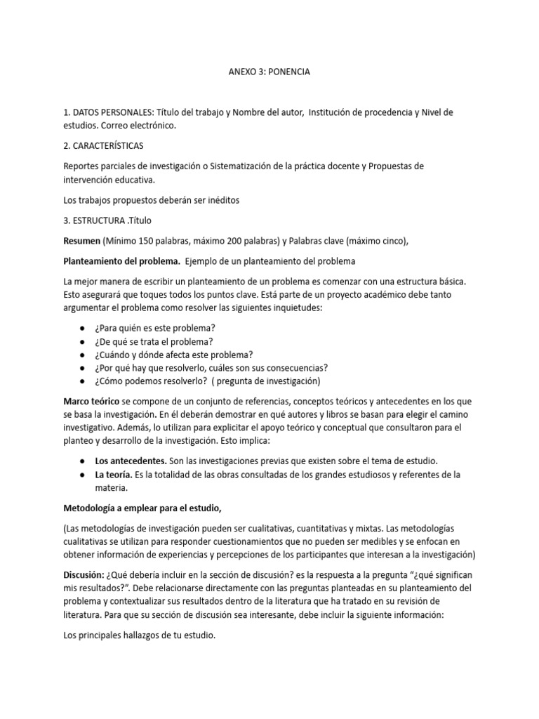 Estructura de Ponencia Académica | PDF | Teoría | Cognición