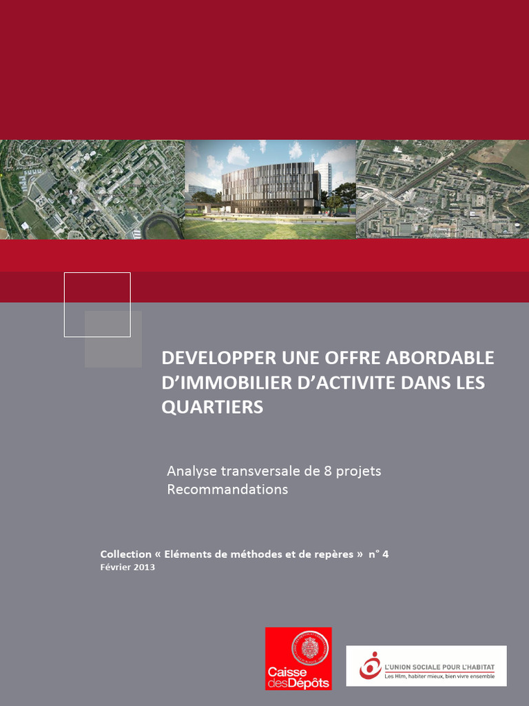 Offre immobilière abordable en quartiers | PDF | Business ...
