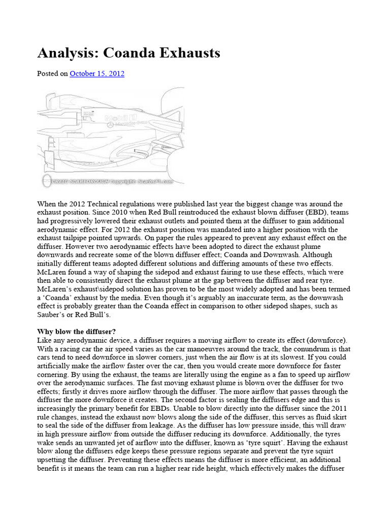 Analysis Coanda Effect | Download Free PDF | Auto Racing | Formula Racing