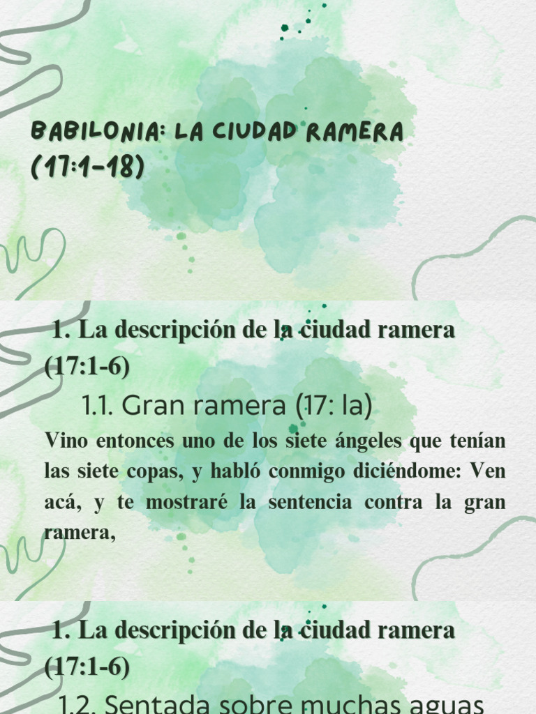 Babilonia: La gran ramera del Apocalipsis | PDF | Religión y espiritualidad