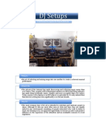 DJ Setups: A Technical Description by Patrick Meloche