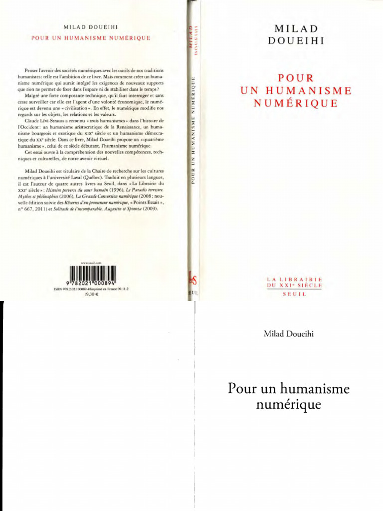 Humanisme numérique : enjeux et perspectives | PDF | Cloud computing ...