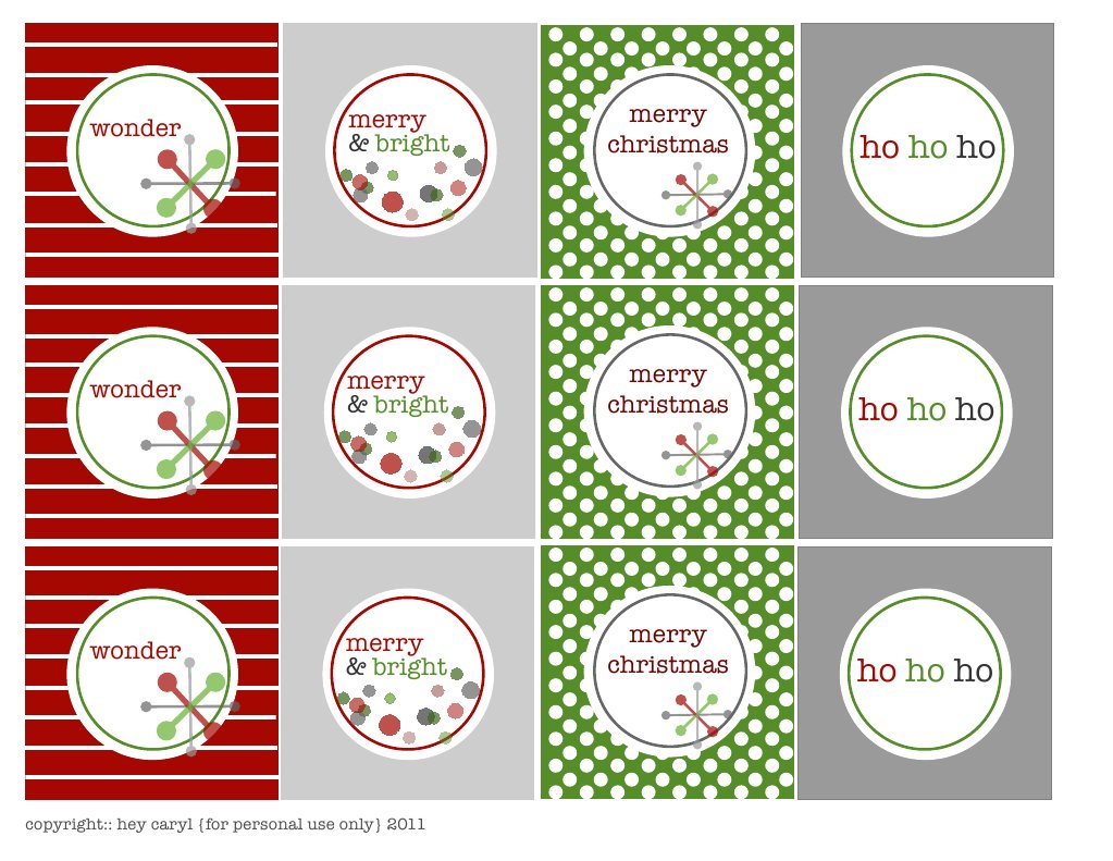 Christmas Printables | PDF