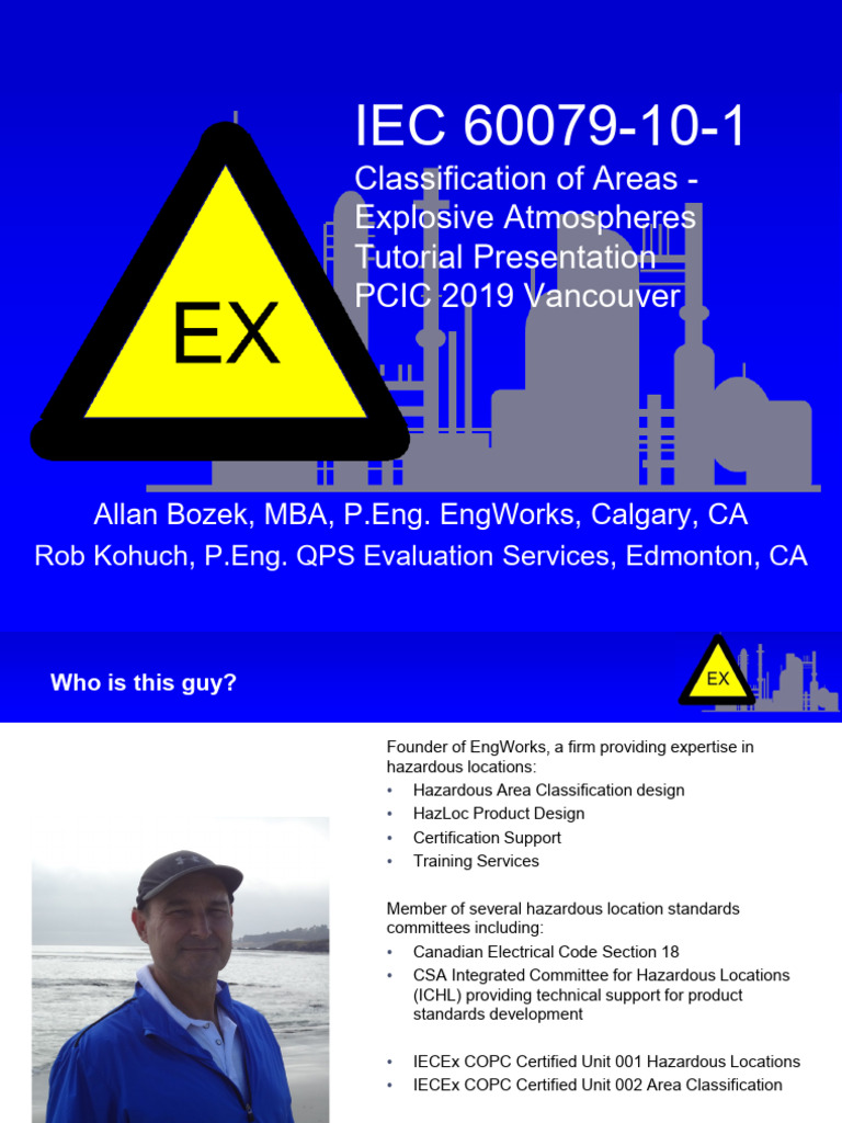 Iec 60079-10-1 Ieee Pcic Proracuni | PDF | Occupational Safety And ...