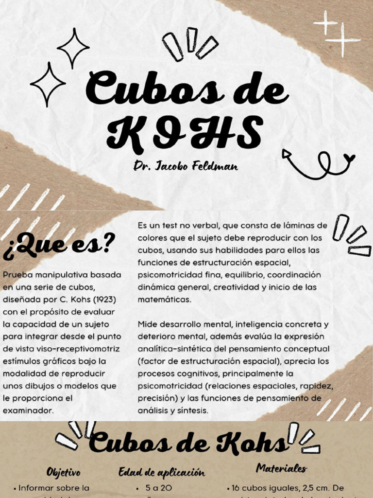 Cubos de Kohs | PDF