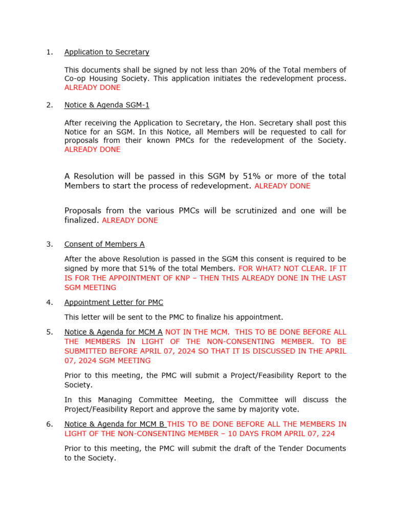 79A Redevelopment Process Guidelines | PDF | Government