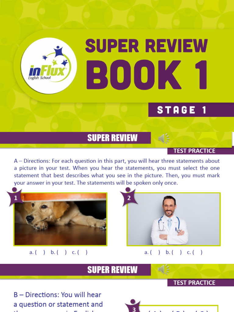 Super Review Test Practice Guide | PDF | Question | Semantic Units