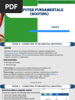 Basic Computer Operations Overview | PDF | Booting | Operating System