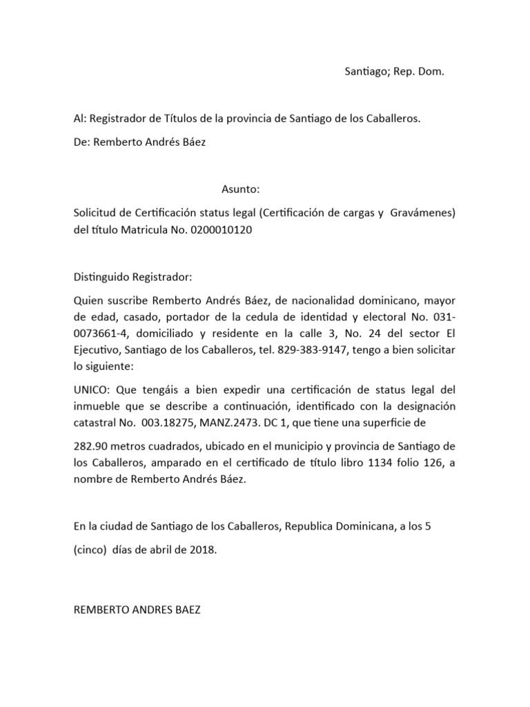 cargas y gravamenes PDF