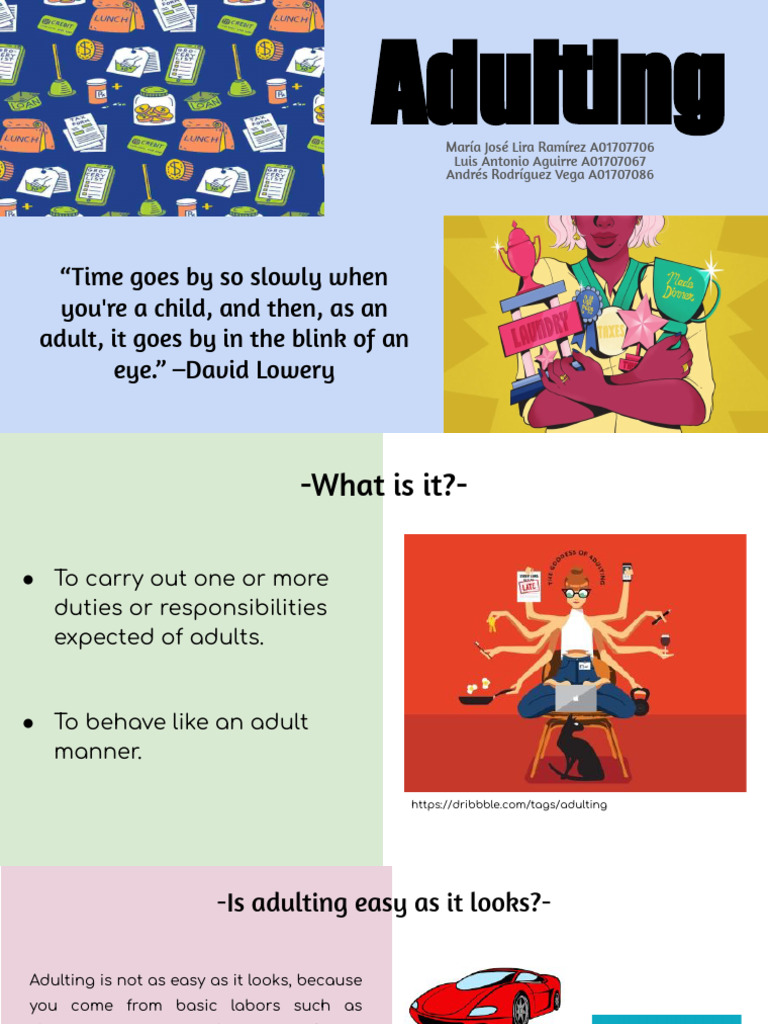 Adulting | PDF