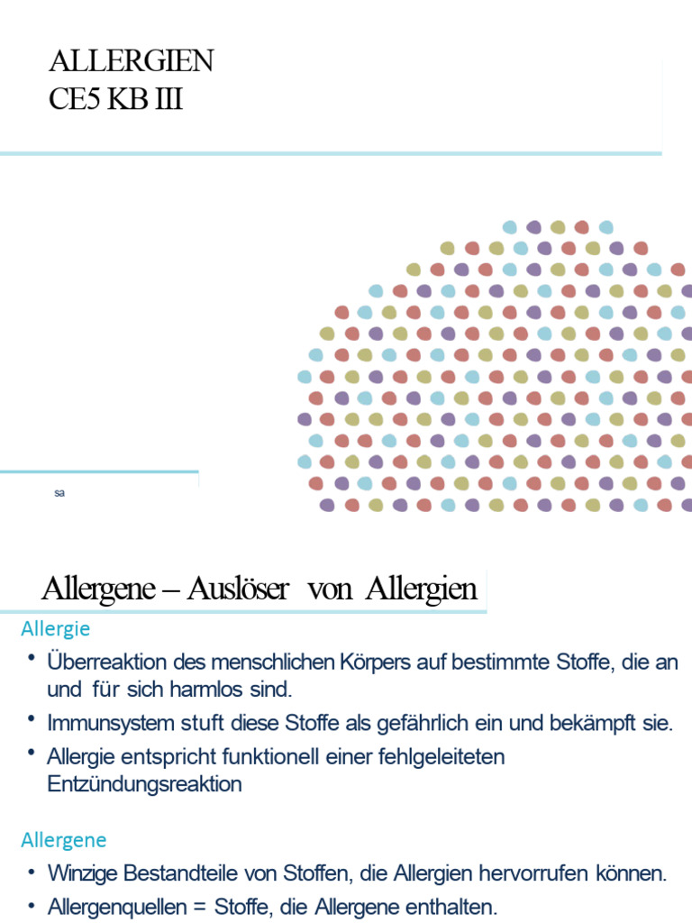 Allergien | PDF