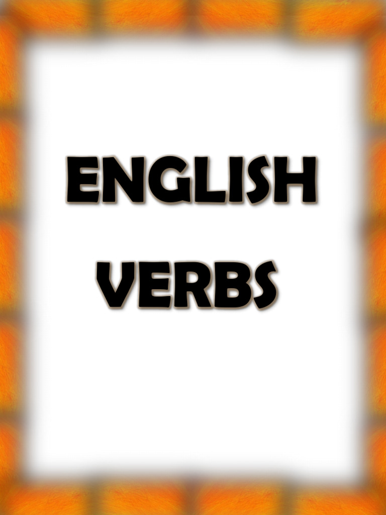 Verbs List | PDF