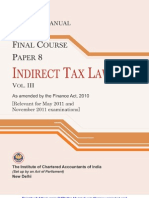Indirect Tax Laws Vol.-Iii (Practice Manual) - g2