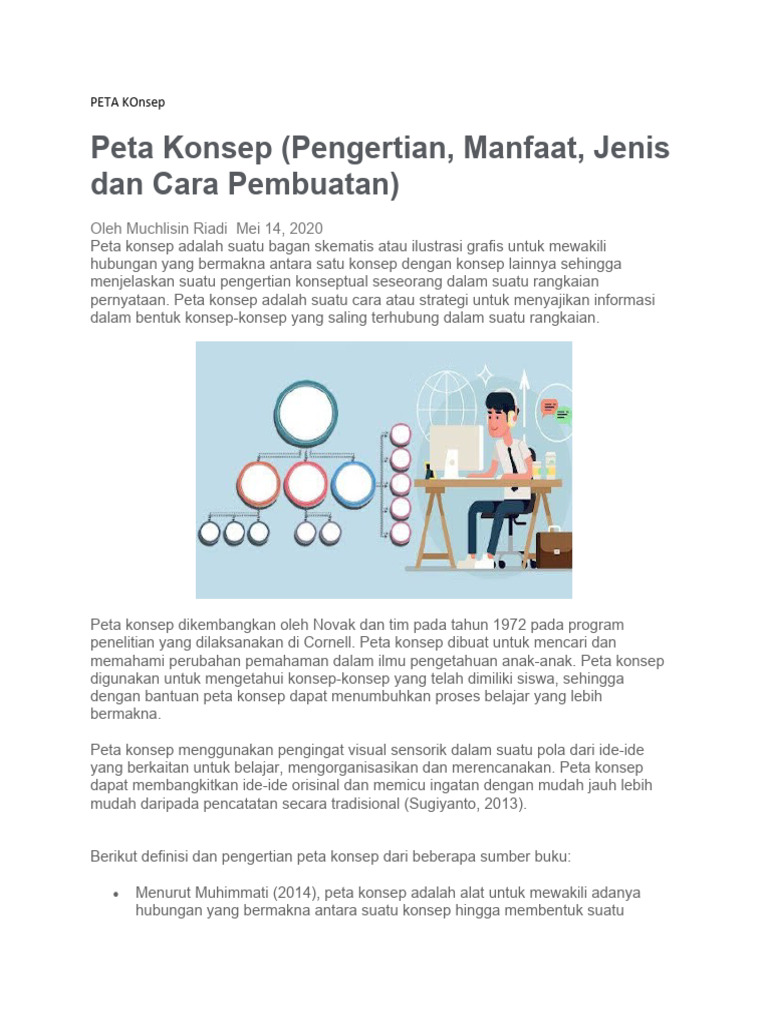 Pengertian dan Manfaat Peta Konsep | PDF
