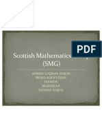 MTE 3102 (KURIKULUM PENDIDIKAN MATEMATIK) -Scottish Mathematics Group (SMG)