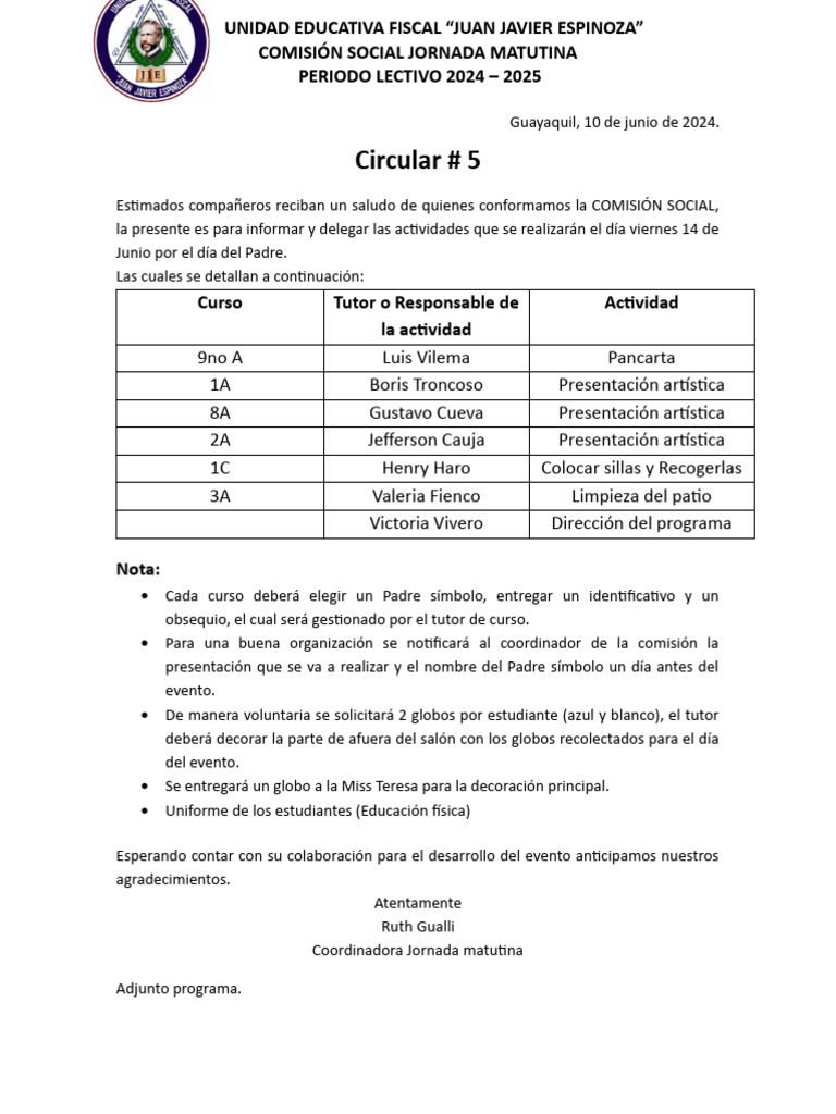 Circular 5 Of 2002