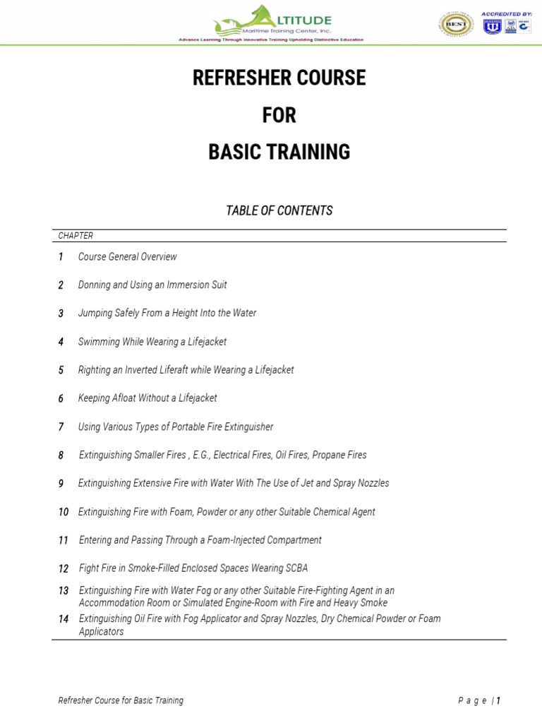 MODULE-Basic Safety | PDF | History