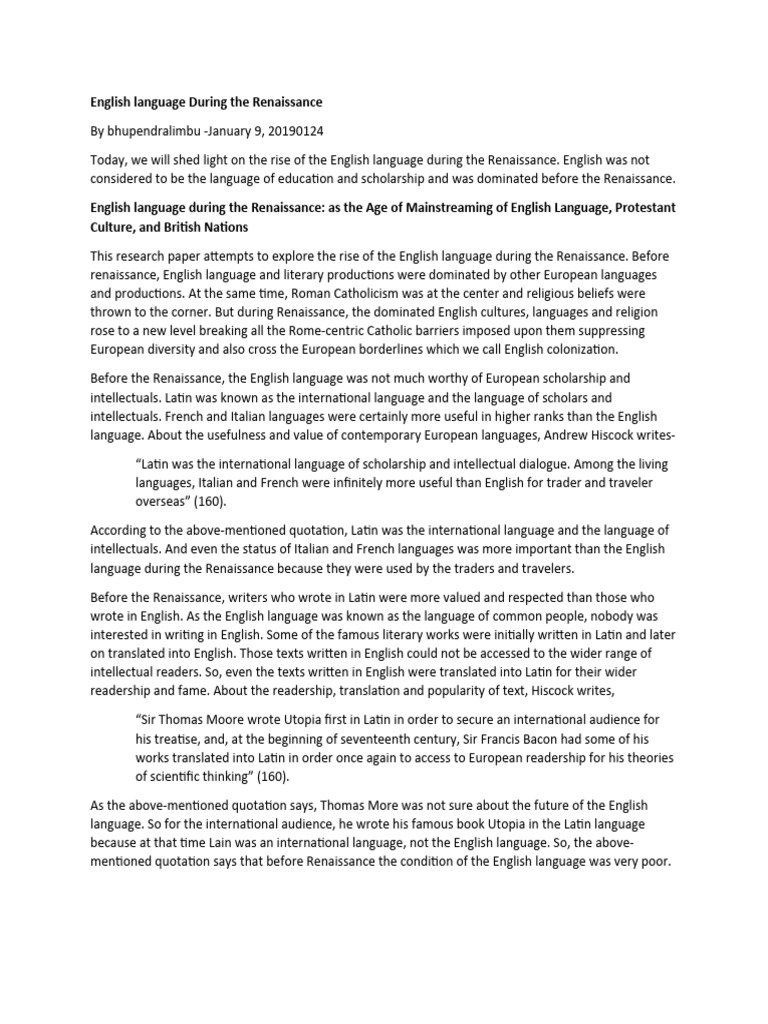 english-language-during-the-renaissance-pdf-catholic-church