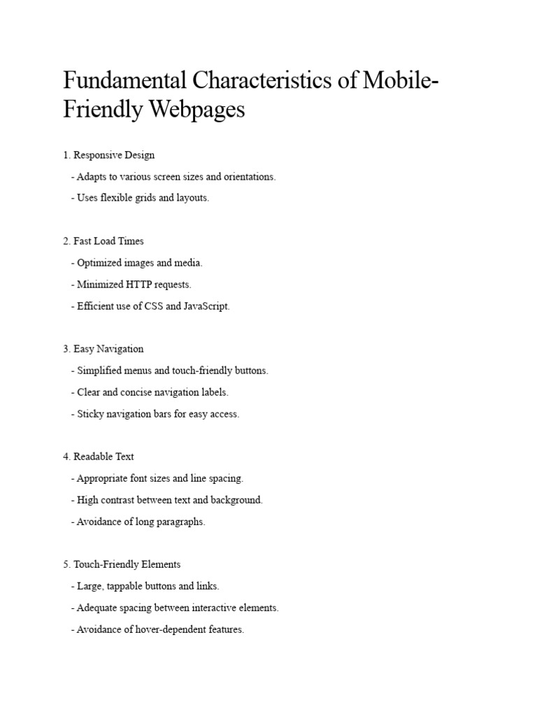 Fundamental characteristics of mobile pdf mobile app menu computing 
