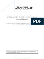 Lymph Nodes Esophageal Cancer Staging: Improved Accuracy by Endoscopic Ultrasound of Celiac