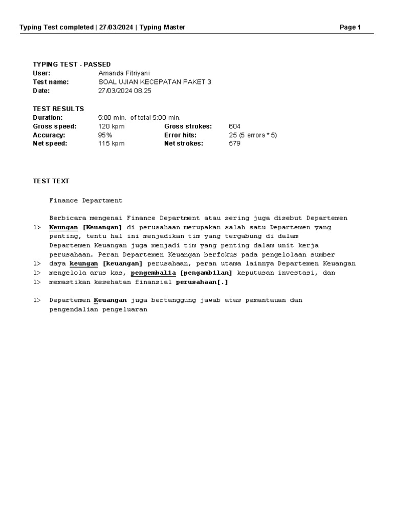Typing master amanda pdf