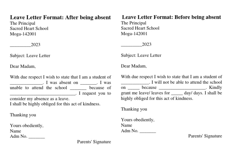 Letter Format | PDF